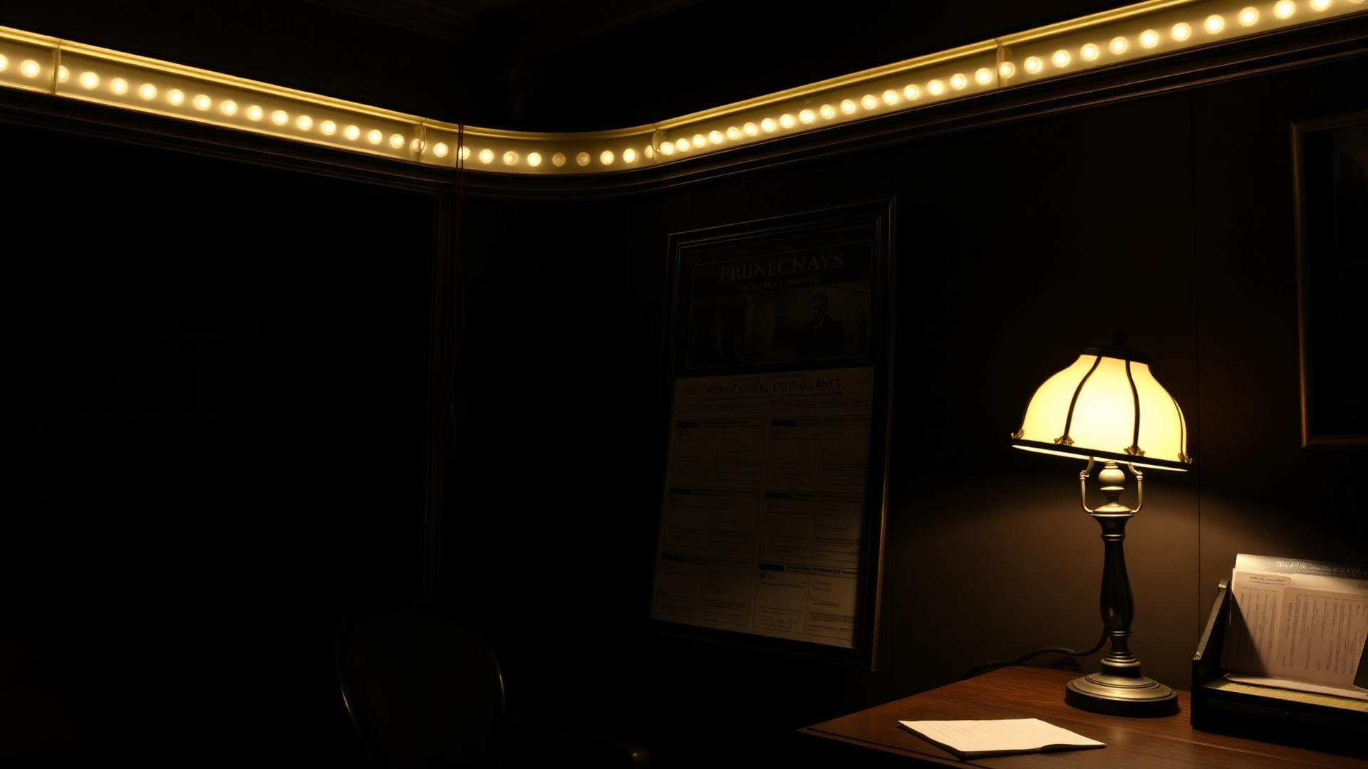 Murder in Manhattan escape room at Mind Lock — a 1940s New York crime scene where your team reopens the murder of Ella Copter that the NYPD could not solve.