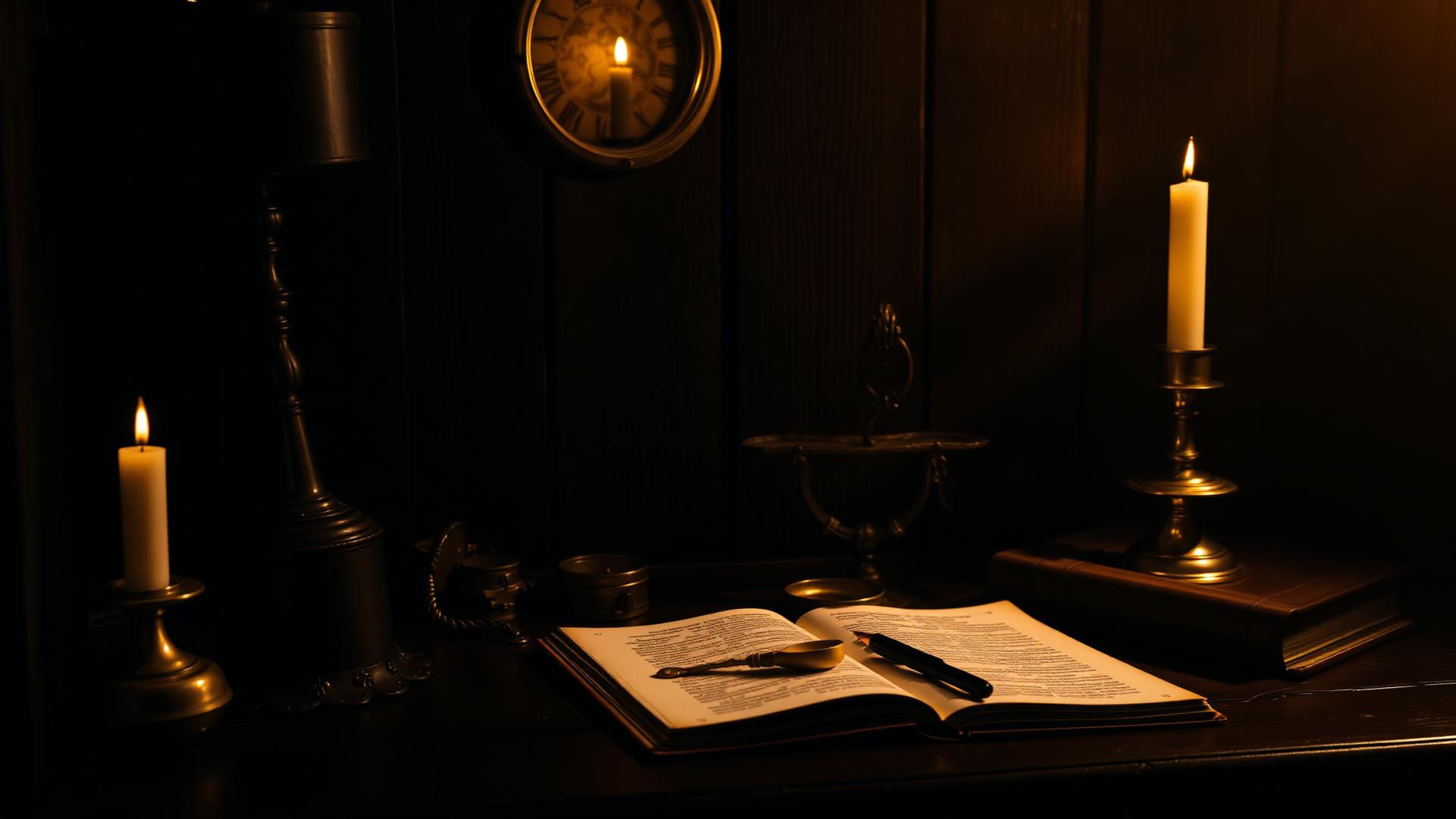 My Dear Watson escape room at Mind Lock — Sherlock Holmes' study filled with diary pages left behind after he was captured on a diamond theft case.